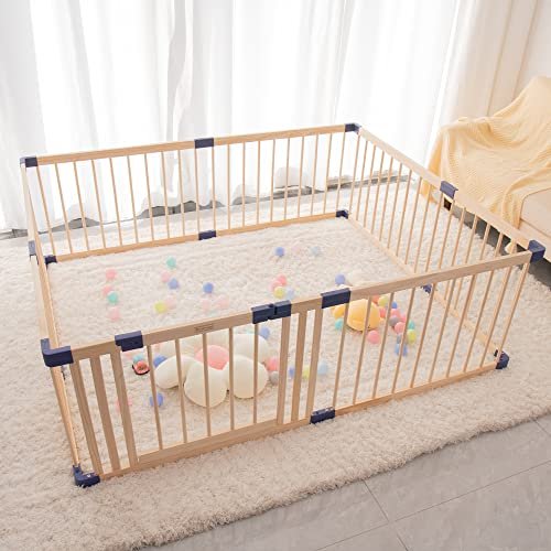 Baby Playpen Kids Fence with Safety Gate